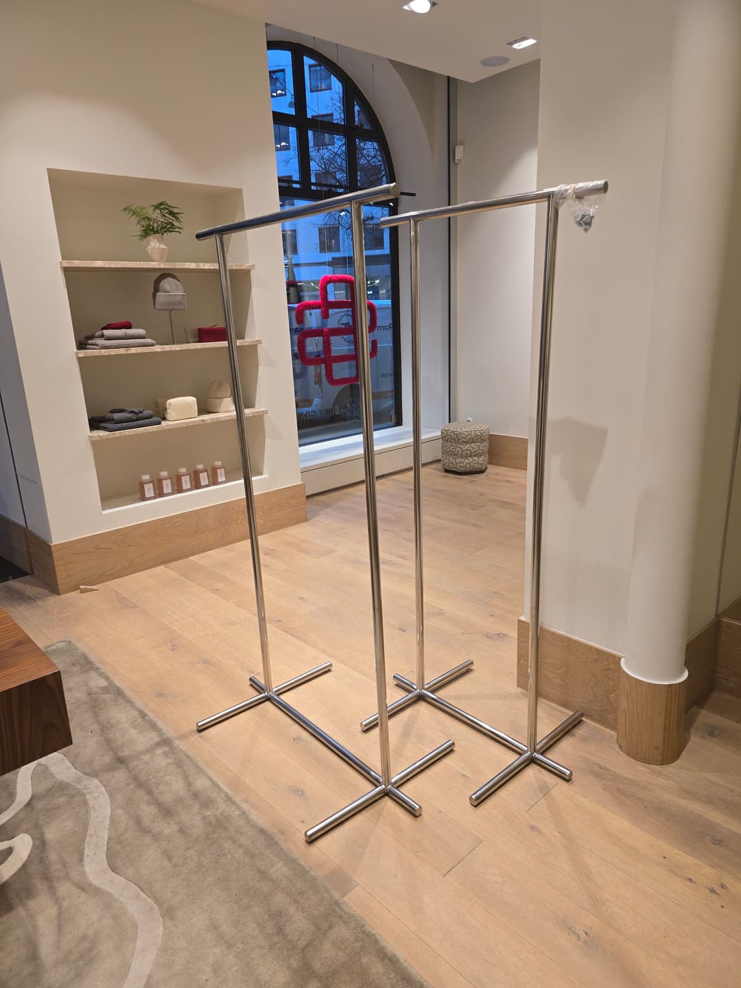 Klädhäst i rostfritt